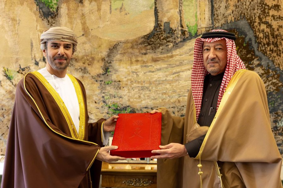 His Majesty sends a written message to Saudi Crown Prince